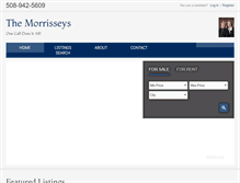 Tablet Screenshot of morrisseyre.com